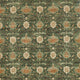 Montreal Velvet Morris & Friends Forest and Teal Fabric by Morris & Co