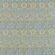 Kennet Morris & Friends Sea Blue and Lichen Fabric by Morris & Co