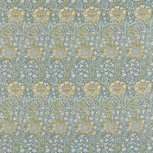 Kennet Archive Prints Sea Blue/Lichen Fabric by Morris & Co