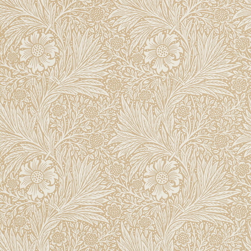 210372 Marigold Morris & Friends Manilla Wallpaper by Morris & Co
