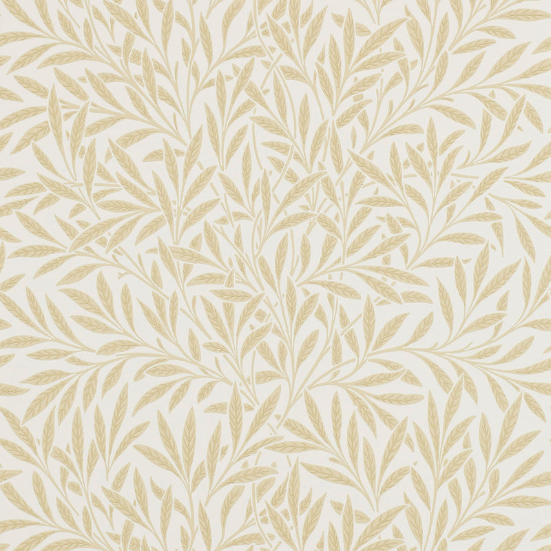 210385 Willow Morris & Friends Buff Wallpaper by Morris & Co