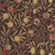 Fruit Morris & Friends Wine and Manilla Wallpaper by Morris & Co