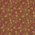 Fruit Archive Weaves Crimson/Thyme Fabric by Morris & Co