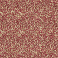 230288 Willow Bough Little Book of Morris Crimson & Manilla Fabric by Morris & Co