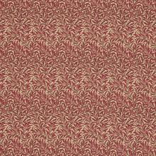 Willow Boughs Archive Weaves Crimson/Manilla Fabric by Morris & Co