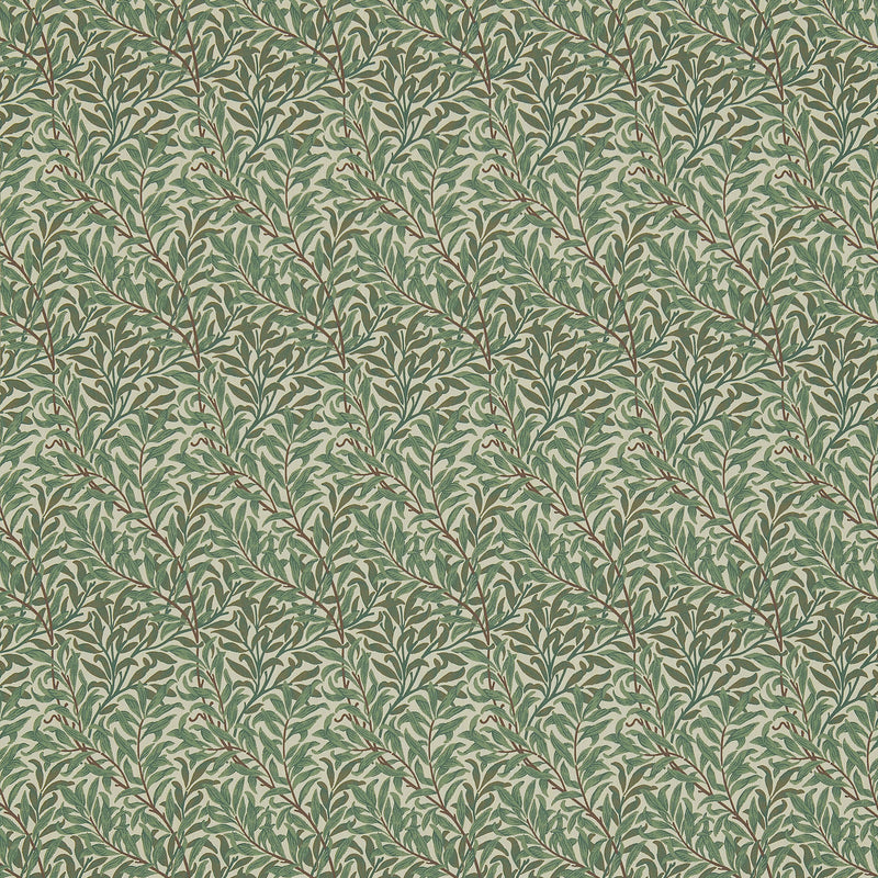 230289 Willow Bough Little Book of Morris Forest & Thyme Fabric by Morris & Co