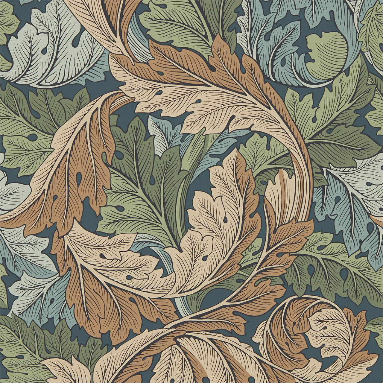 216440 Acanthus Archive IV - The Collector Wallpapers By Morris & Co