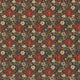 Compton Morris & Friends Faded Terracotta Fabric by Morris & Co