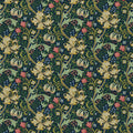Golden Lily Morris & Friends Terracotta Fabric by Morris & Co