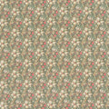 Golden Lily Minor Morris & Friends Artichoke and Vanilla Fabric by Morris & Co