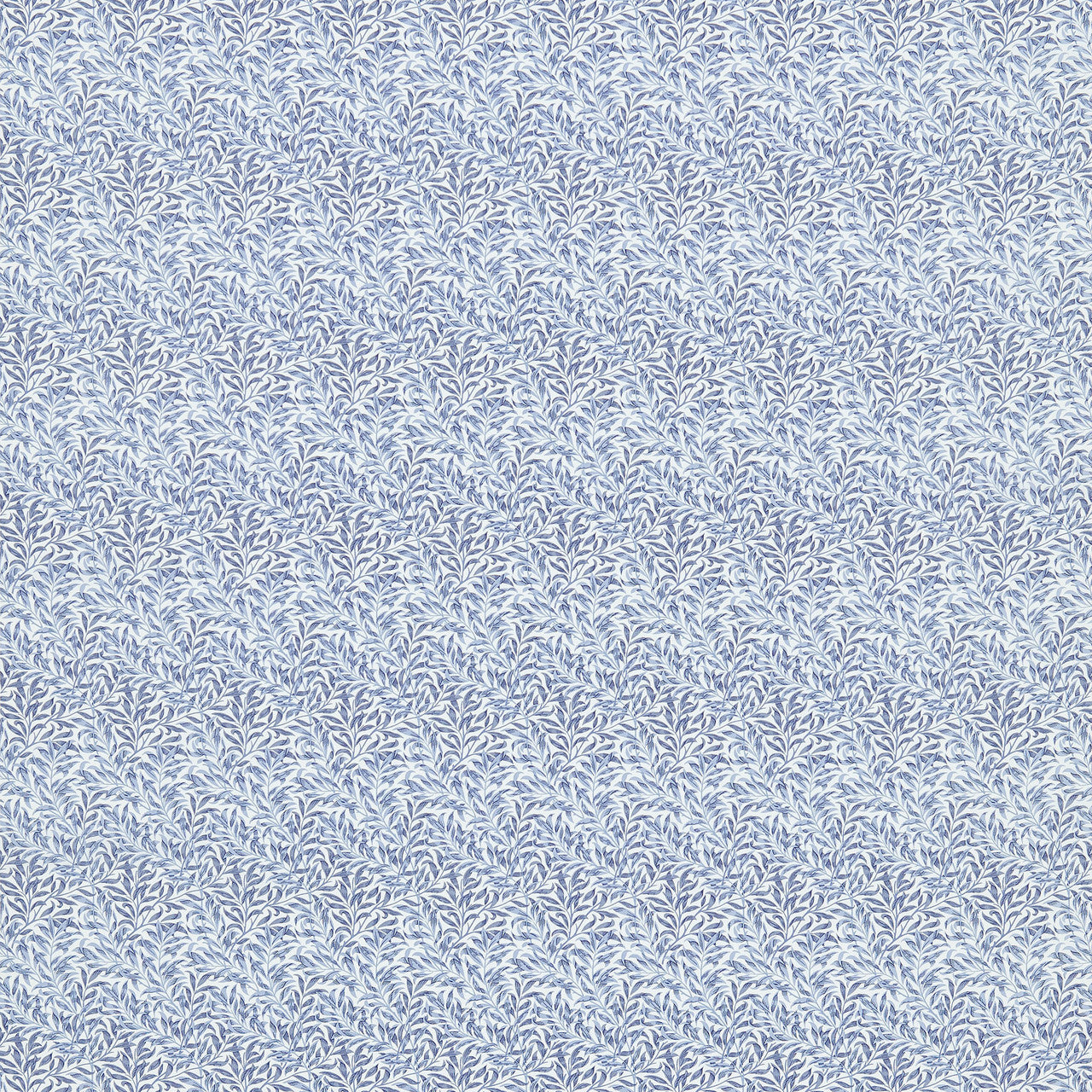 DMC1W2204 Willow Bough Minor Little Book of Morris Blue Fabric by Morris & Co