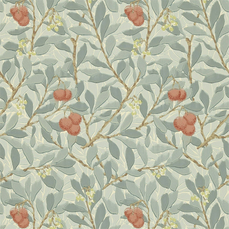 210407 Arbutus Compendium I & II Wallpaper By Morris & Co
