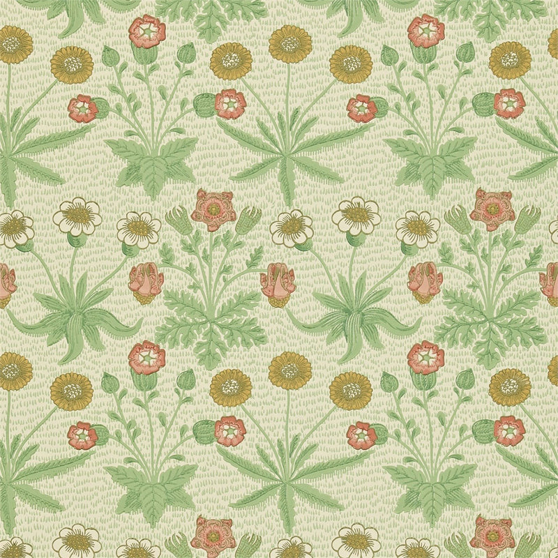 210425 Daisy Compendium I & II Wallpaper By Morris & Co