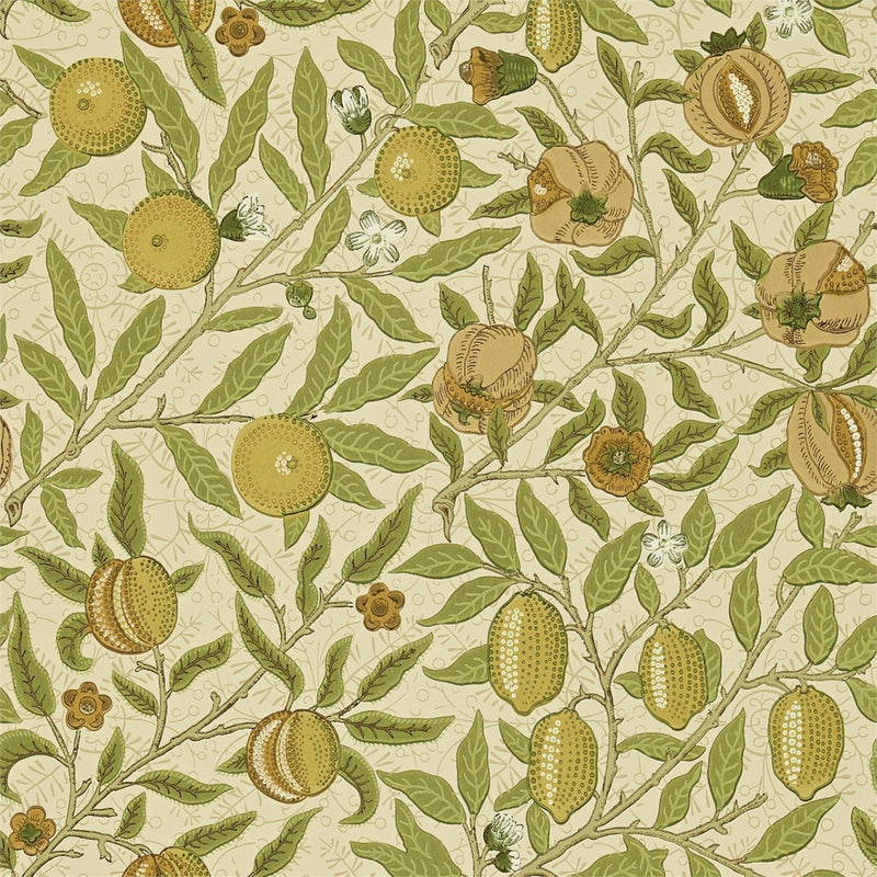 210427 Fruit Compendium I & II Wallpaper By Morris & Co