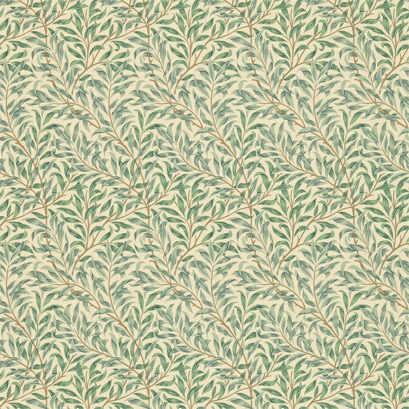 210489 Willow Bough Minor Compendium I & II Wallpaper By Morris & Co