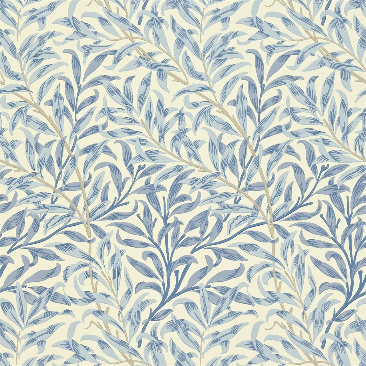 210491 Willow Boughs Compendium I & II Wallpaper By Morris & Co