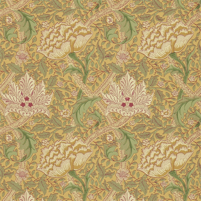 210494 Windrush Compendium I & II Wallpaper By Morris & Co