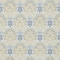 Artichoke Embroidery Morris & Friends Soft Gold and Cream Fabric by Morris & Co