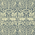 Brer Rabbit Indigo/Vellum Wallpaper by Morris & Co