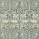 Brer Rabbit Morris & Friends Indigo and Vellum Wallpaper by Morris & Co
