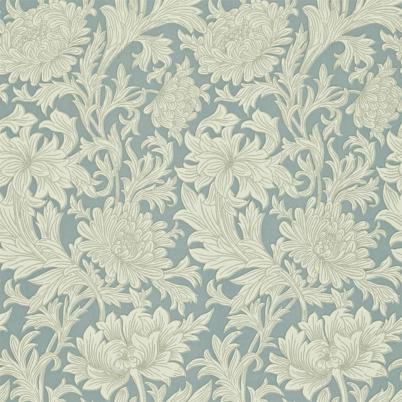DMOWCH101 Chrysanthemum Toile Morris Volume V Wallpaper by Morris & Co