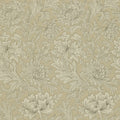 Chrysanthemum Toile Ivory and Gold Wallpaper by Morris & Co