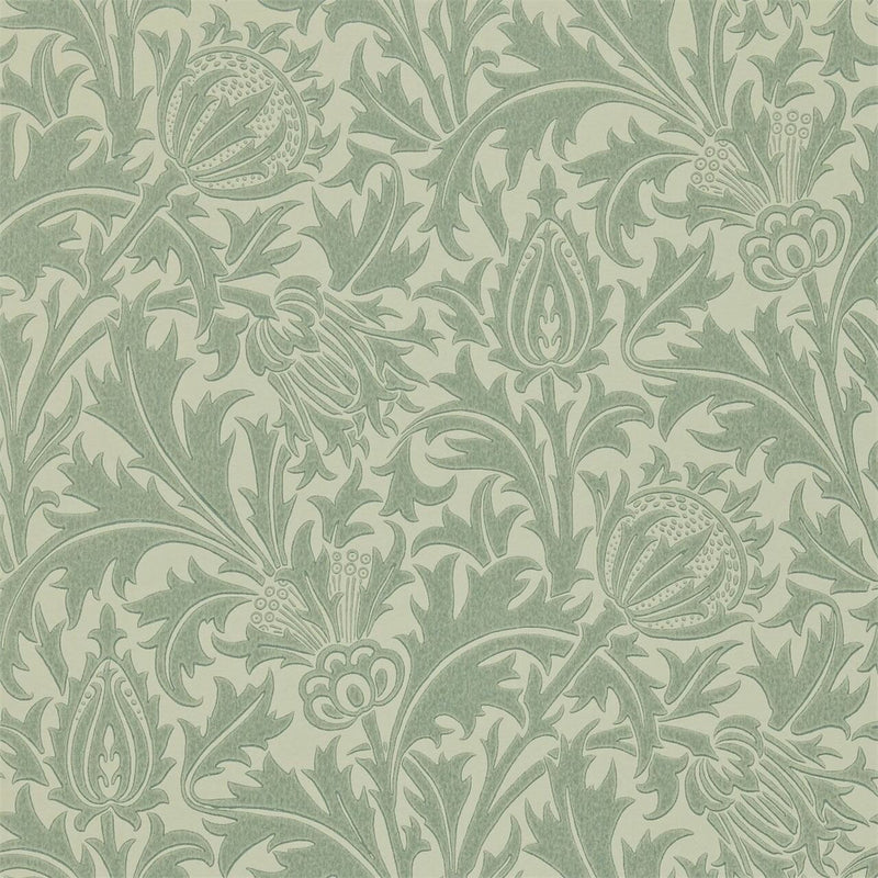 DMOWTH105 Thistle Morris Volume V Wallpaper by Morris & Co