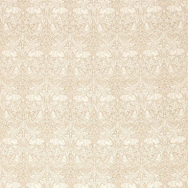 226477 Brer Rabbit Pure Morris North Flax Fabric by Morris & Co