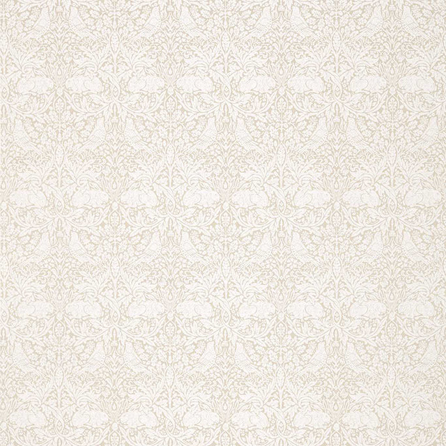 236627 Brer Rabbit Pure Morris North Flax Fabric by Morris & Co