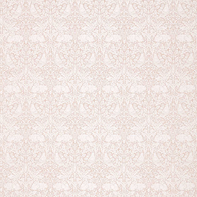 236628 Brer Rabbit Pure Morris North Faded Sea Pink Fabric by Morris & Co