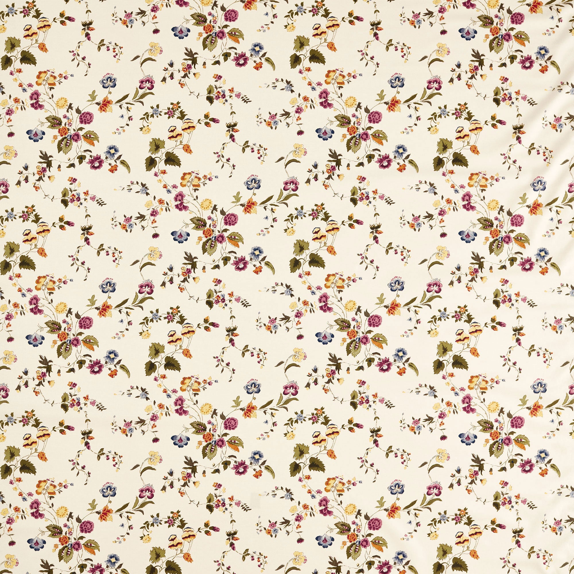 227403 Nectar Fields Damson/Medlar Sanderson x National Trust Volume II Fabric by Sanderson