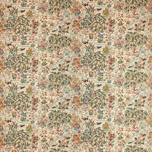 227406 Moat Birds Damson/Cobalt Sanderson x National Trust Volume II Fabric by Sanderson