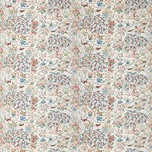 227408 Moat Birds Blue Clay/Mallow Sanderson x National Trust Volume II Fabric by Sanderson
