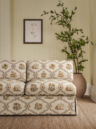 227410 Partridge & Pear Porcelain/Blossom Sanderson x National Trust Volume II Fabric by Sanderson