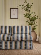 237795 Lutley Stripe Porcelain/Blossom Sanderson x National Trust Volume II Fabric by Sanderson
