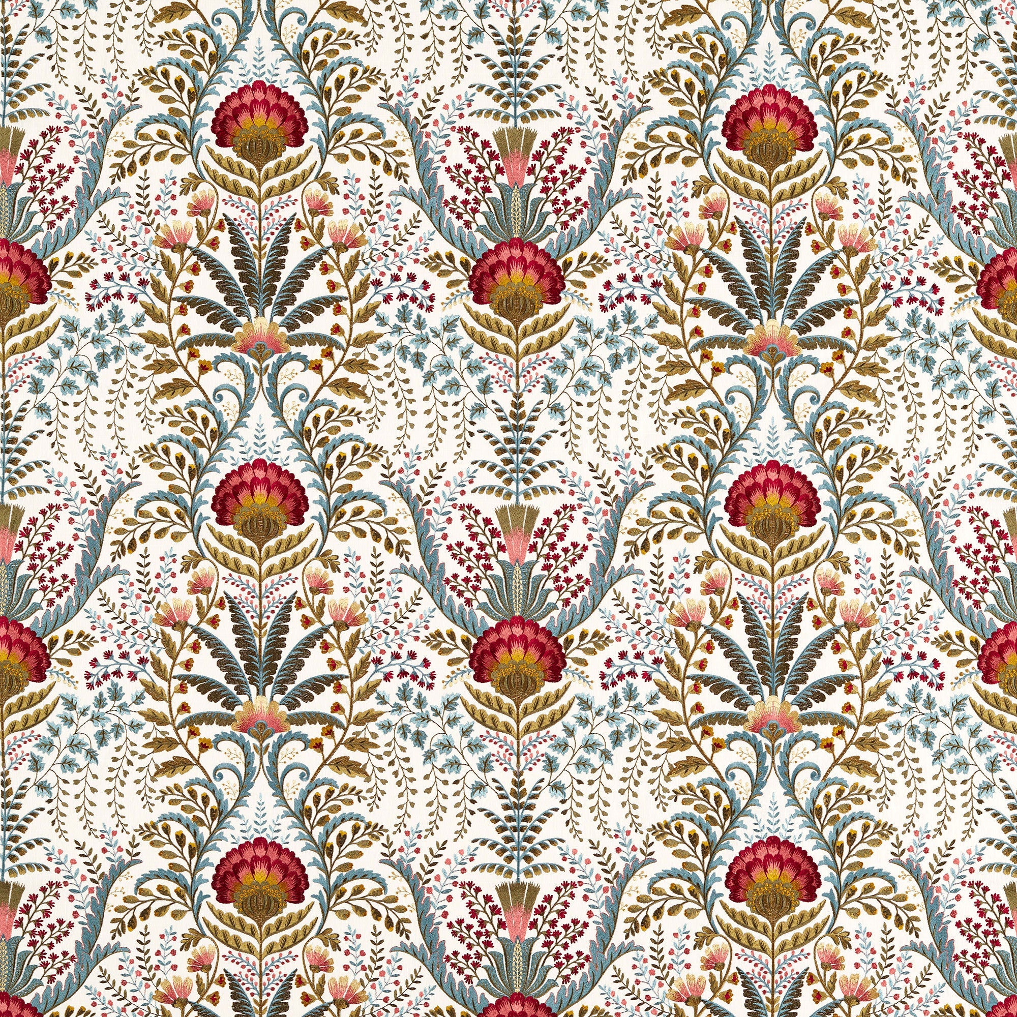 237796 Marrienne Chintz Sanderson x National Trust Volume II Fabric by Sanderson