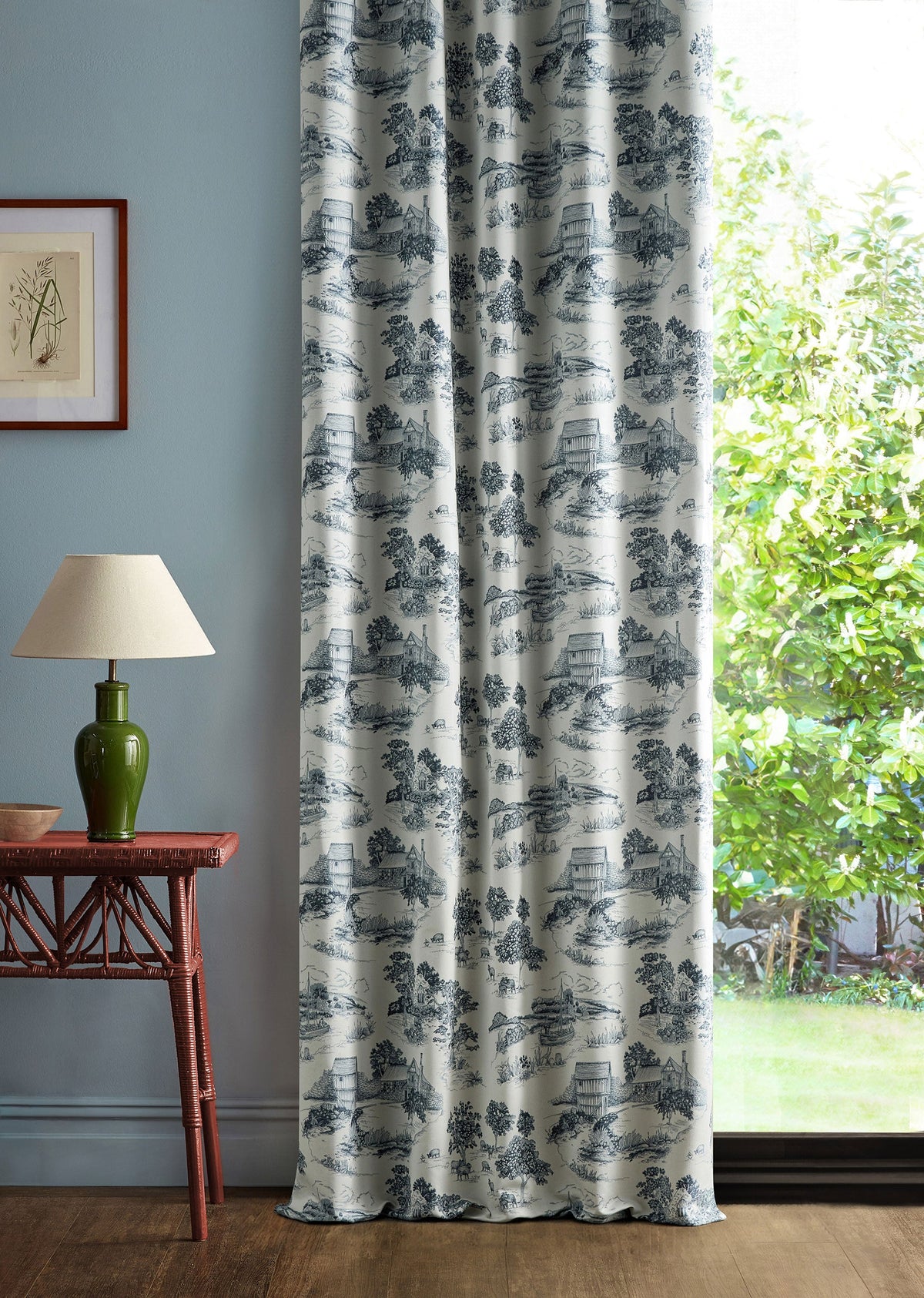 Brockhampton Estate Woad Sanderson x National Trust Volume II Fabric by Sanderson