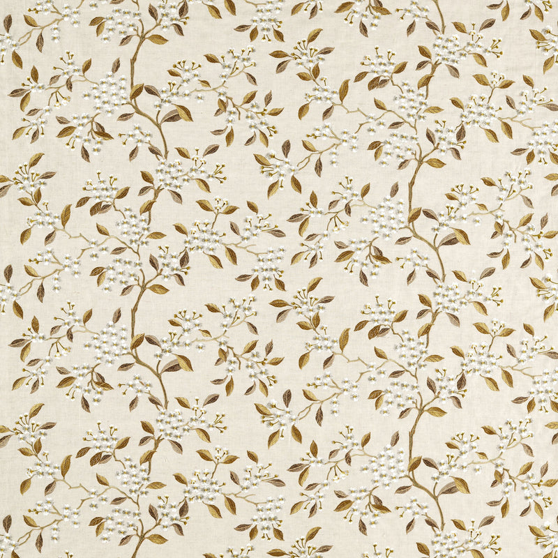237802 Damson Blossom Rosemary/Birch Sanderson x National Trust Volume II Fabric by Sanderson