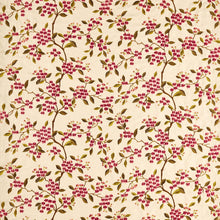237803 Damson Blossom Madder/Olive Sanderson x National Trust Volume II Fabric by Sanderson
