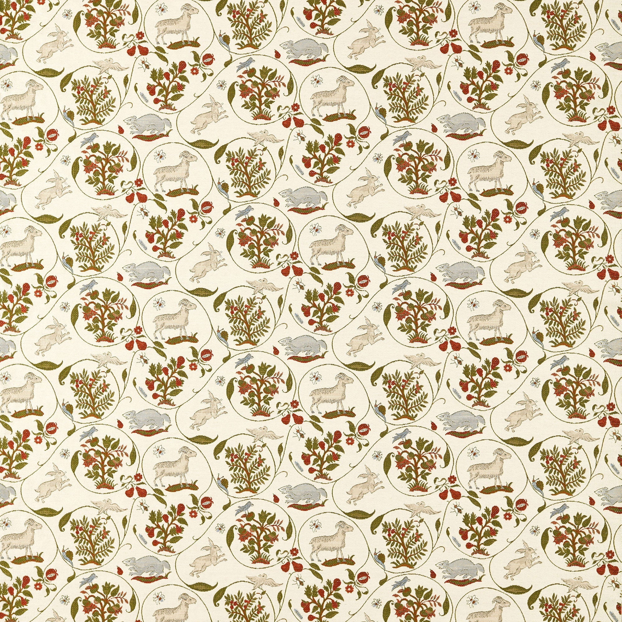 237805 Lost Orchard Chintz Sanderson x National Trust Volume II Fabric by Sanderson