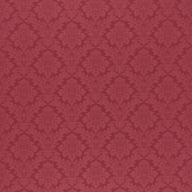 DNLMLD312 Lymington Damasks and Stripes Raspberry Fabric by Sanderson