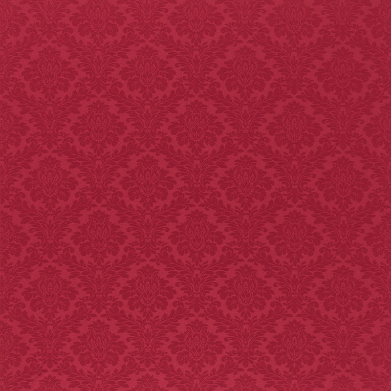 DNLMLD313 Lymington Damasks and Stripes Claret Fabric by Sanderson