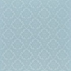 DNLMLD319 Lymington Damasks and Stripes Sky Blue Fabric by Sanderson
