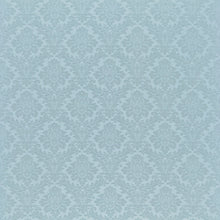 DNLMLD319 Lymington Damasks and Stripes Sky Blue Fabric by Sanderson