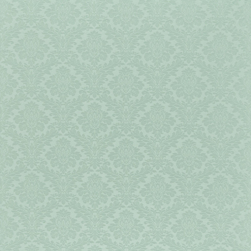 DNLMLD320 Lymington Damasks and Stripes Slate Blue Fabric by Sanderson