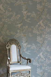 LW 217 368 Doves Rock Dove Wallpaper by Lewis & Wood