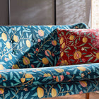 236924 Fruit Velvet Rouen Velvets Indigo/Slate Fabric by Morris & Co