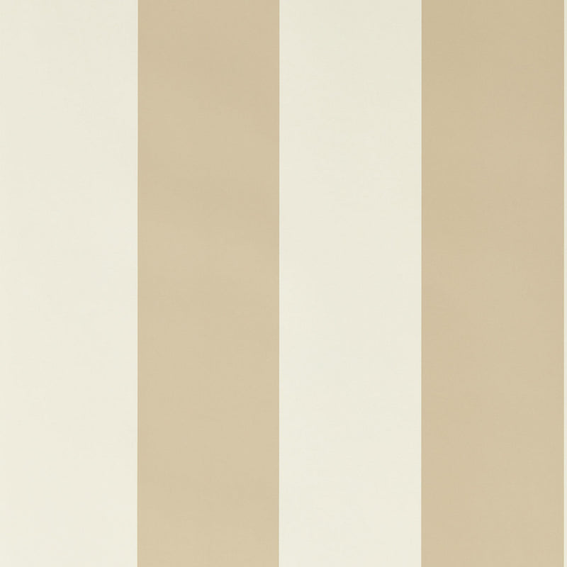 217425 Sherwood Stripe Country Woodland Cashew Wallpaper by Sanderson