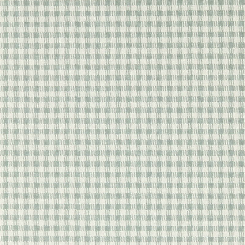 217434 Gingham Country Woodland Duck Blue Wallpaper by Sanderson