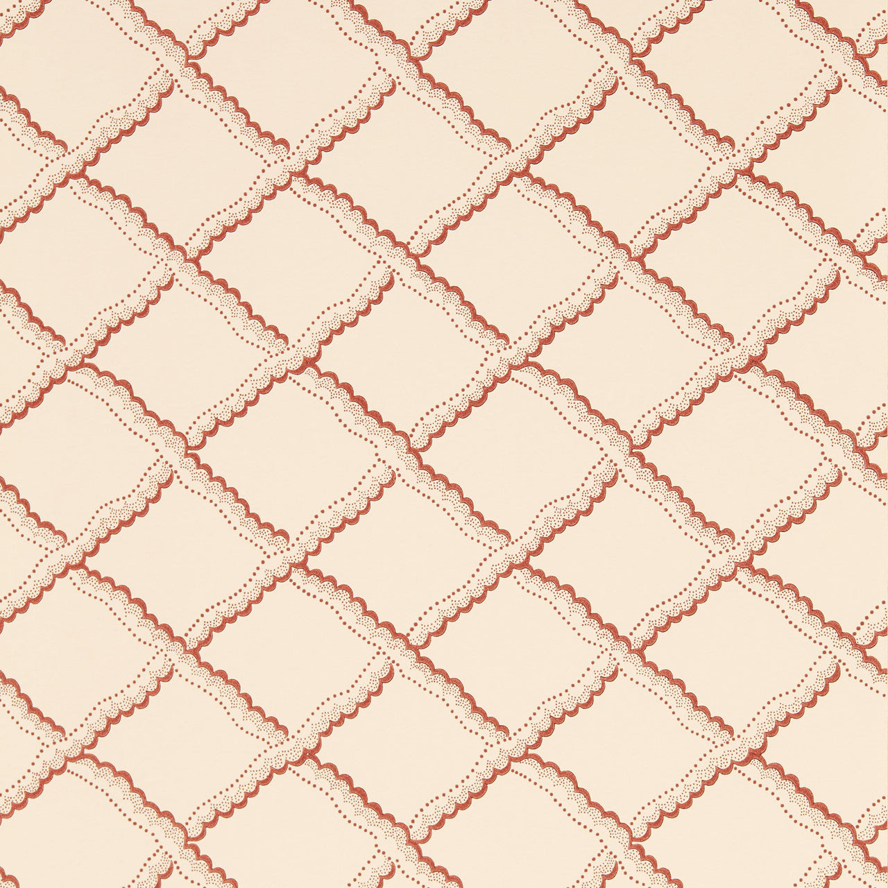 217438 Rye Country Woodland Berry and Pink Clay Wallpaper by Sanderson